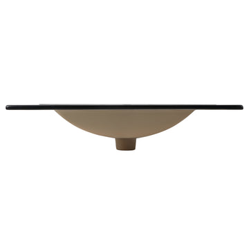 Ancillary 3-Hole 20 in. W x 18.25 in. D Classic Contemporary Rectangular Ceramic Single Sink Basin Vanity Top